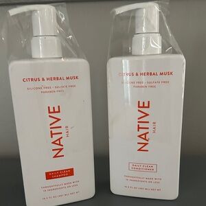 Native Citrus & Herbal Musk Hair Care Duo